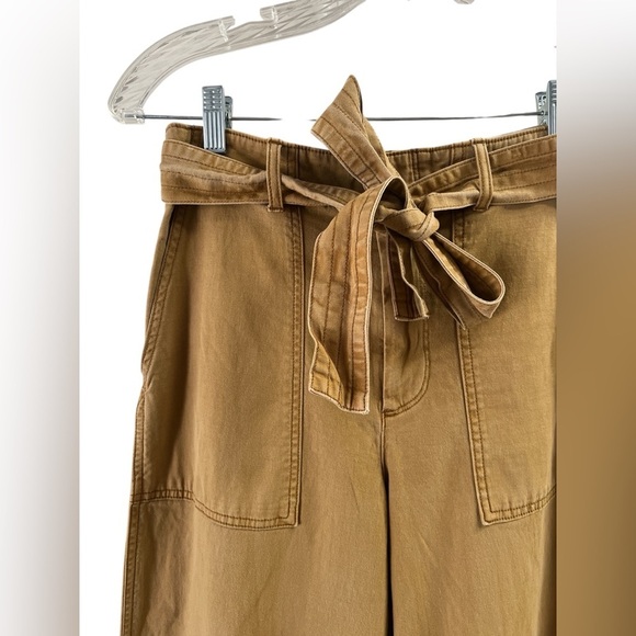 Gap tan high rise wide leg jeans - Picture 2 of 5